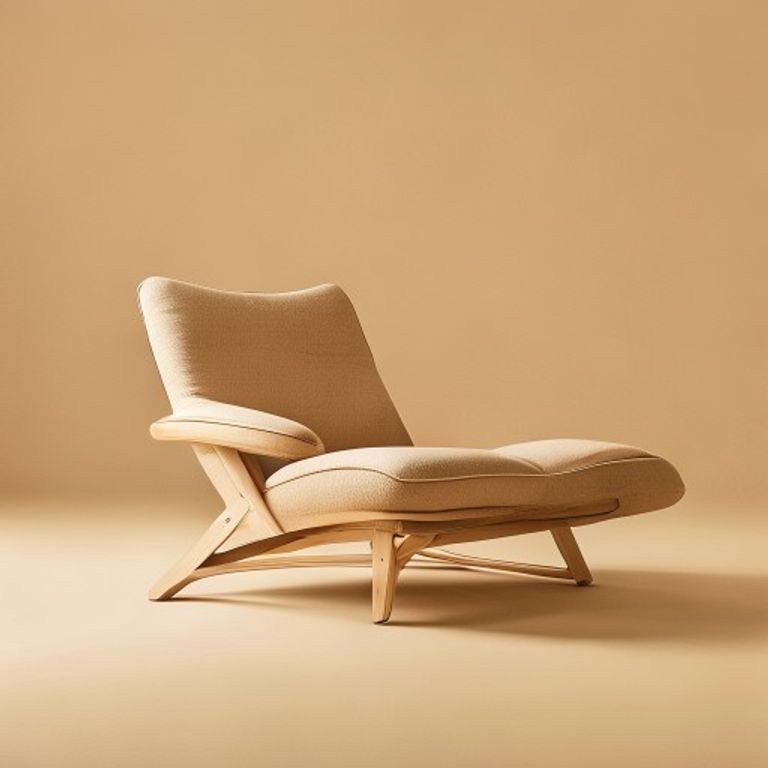 Konkan Easy Lounge Chair — Sand Dune